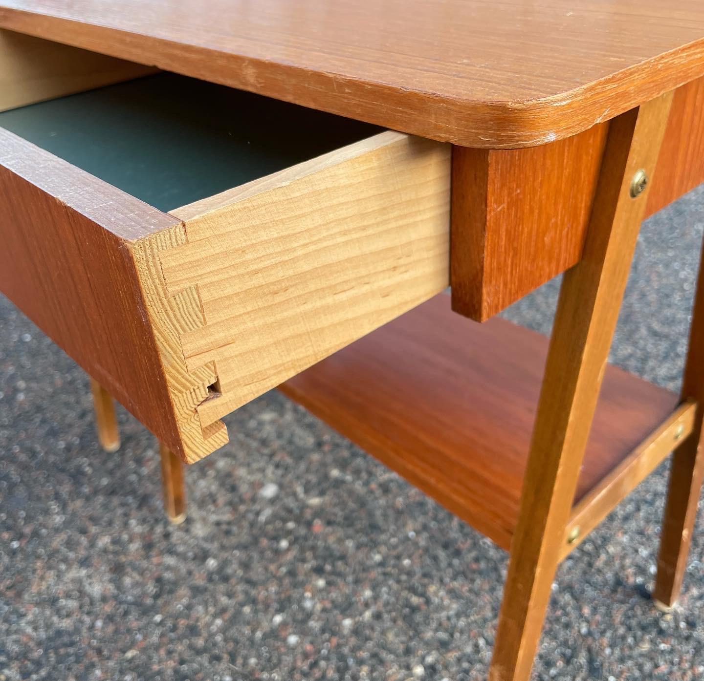 Mid-Century Modern Swedish Night Stands in Teak, 1960's For Sale 4