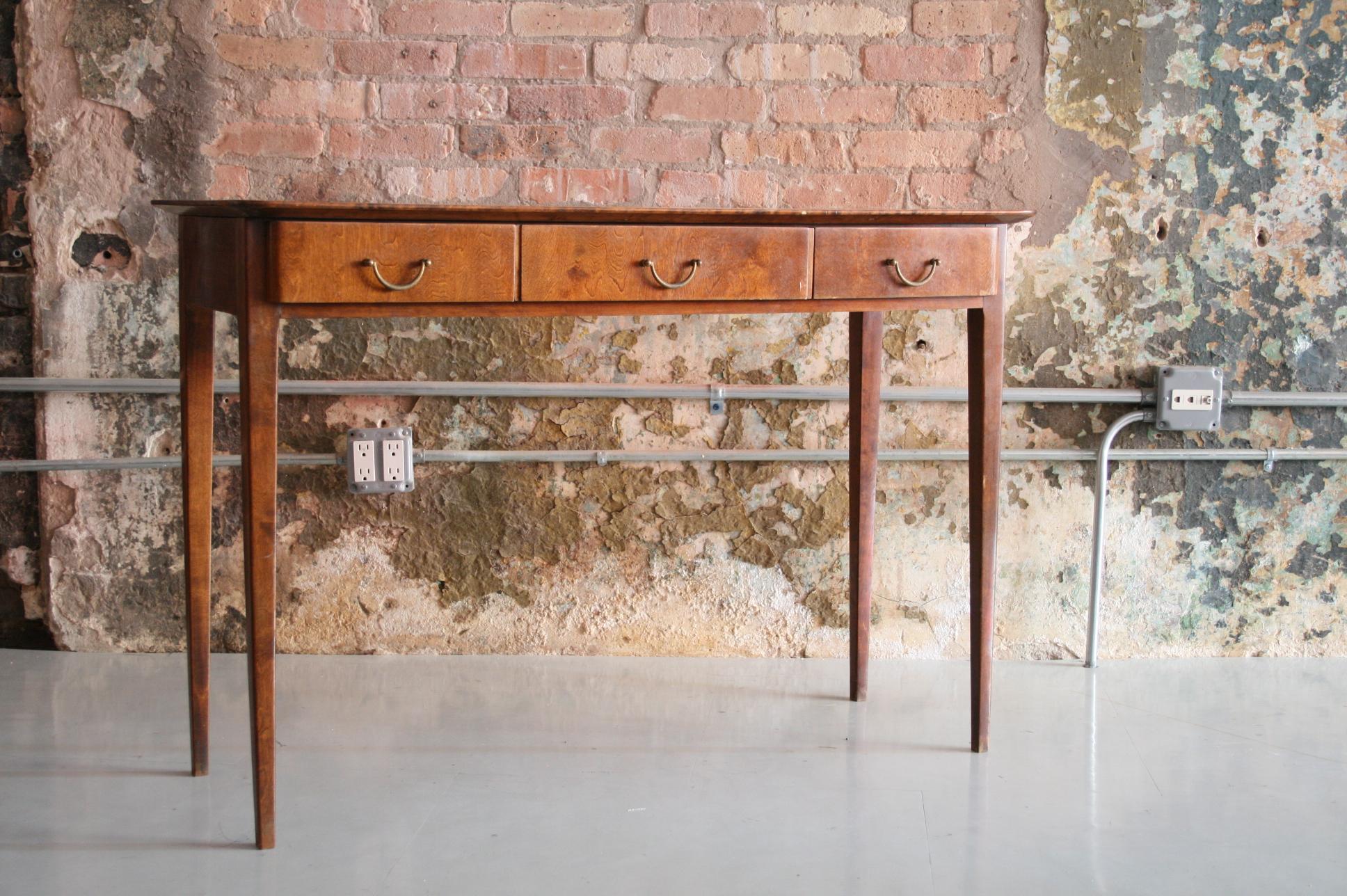 Mid-20th Century Mid-Century Modern Swedish Rosewood Console Table after Josef Frank For Sale