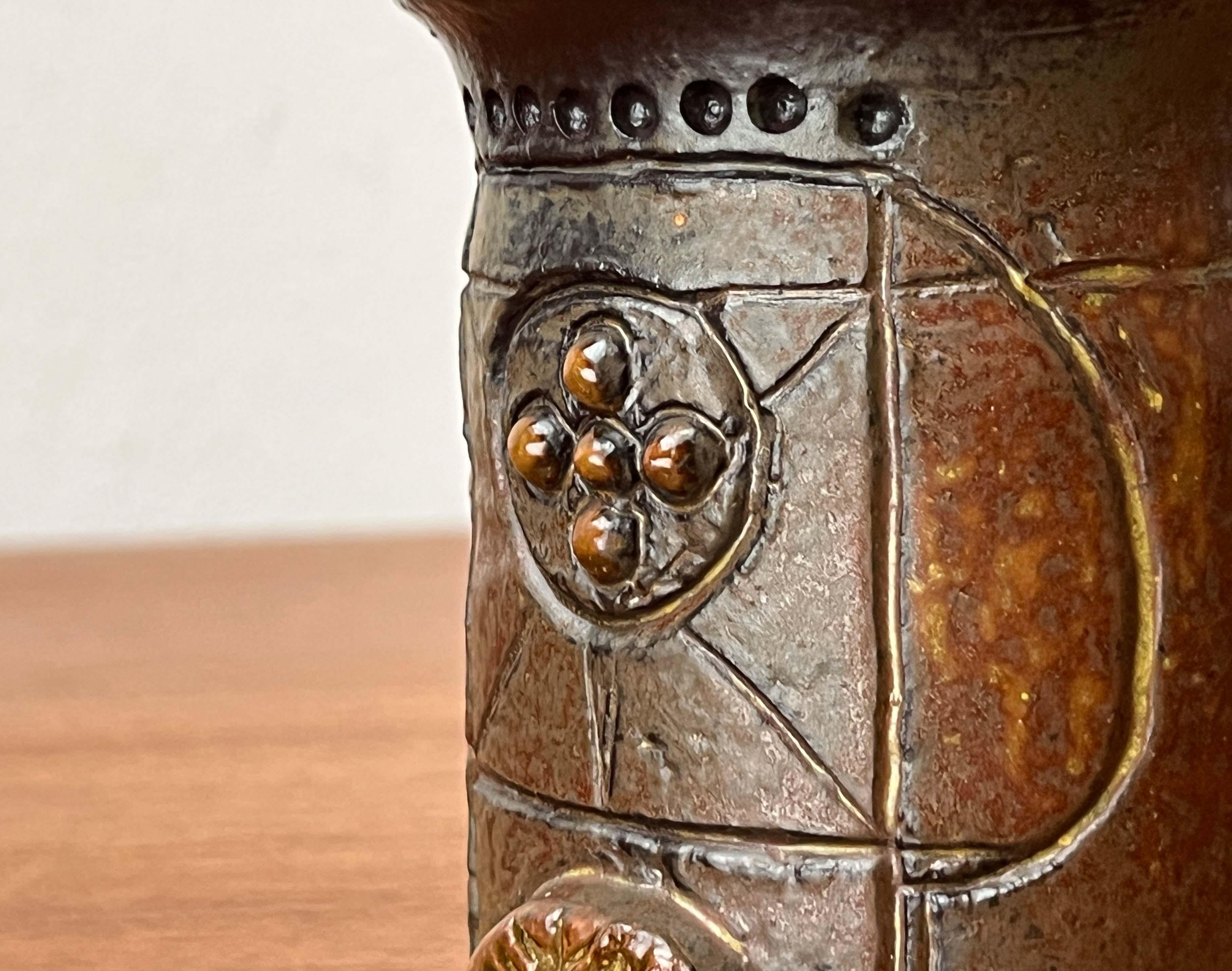 Studio Pottery svedese moderno di metà secolo Serie Bagdad Casa 2 Bertil Vallien in vendita 12