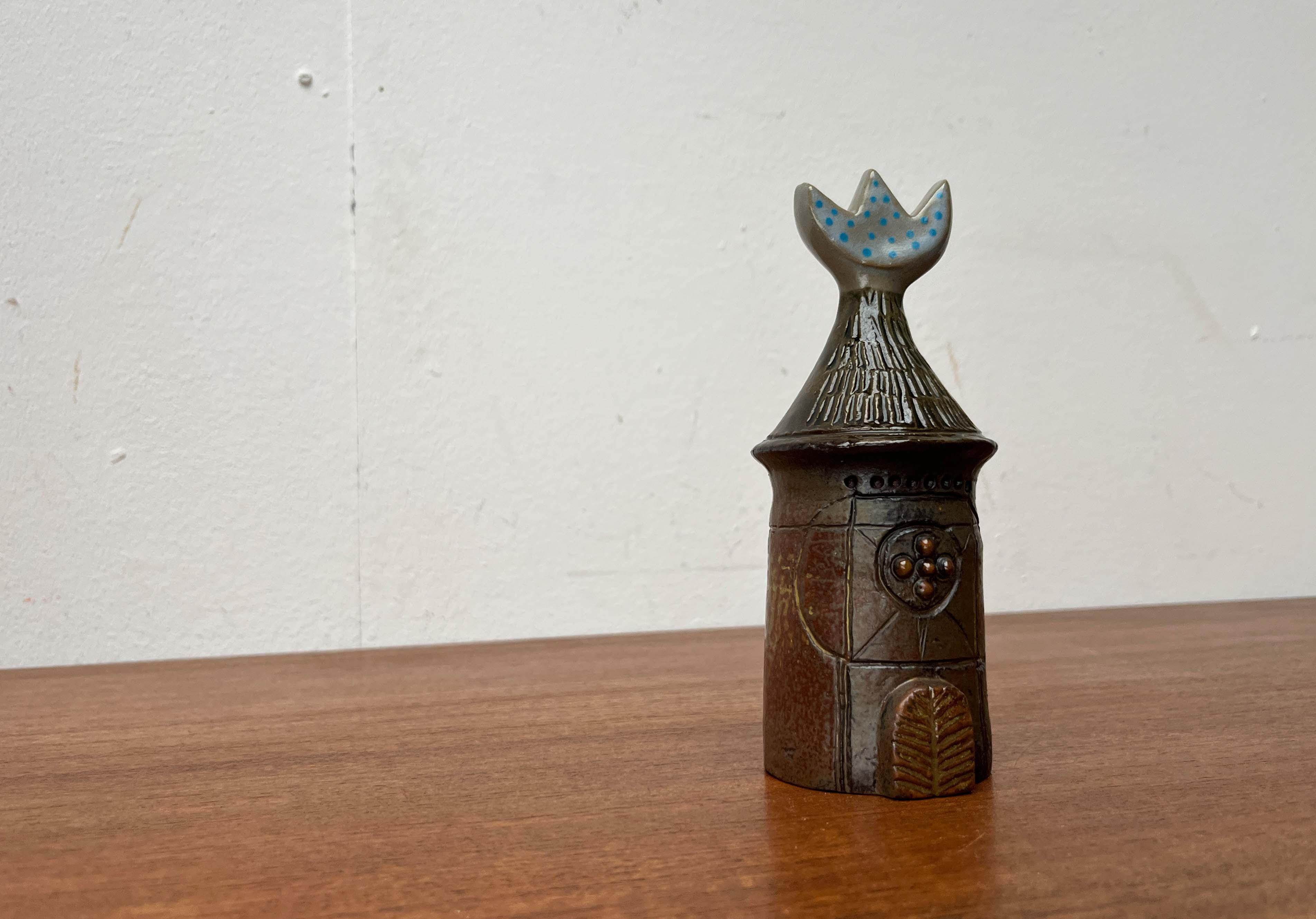 Svedese Studio Pottery svedese moderno di metà secolo Serie Bagdad Casa 2 Bertil Vallien in vendita