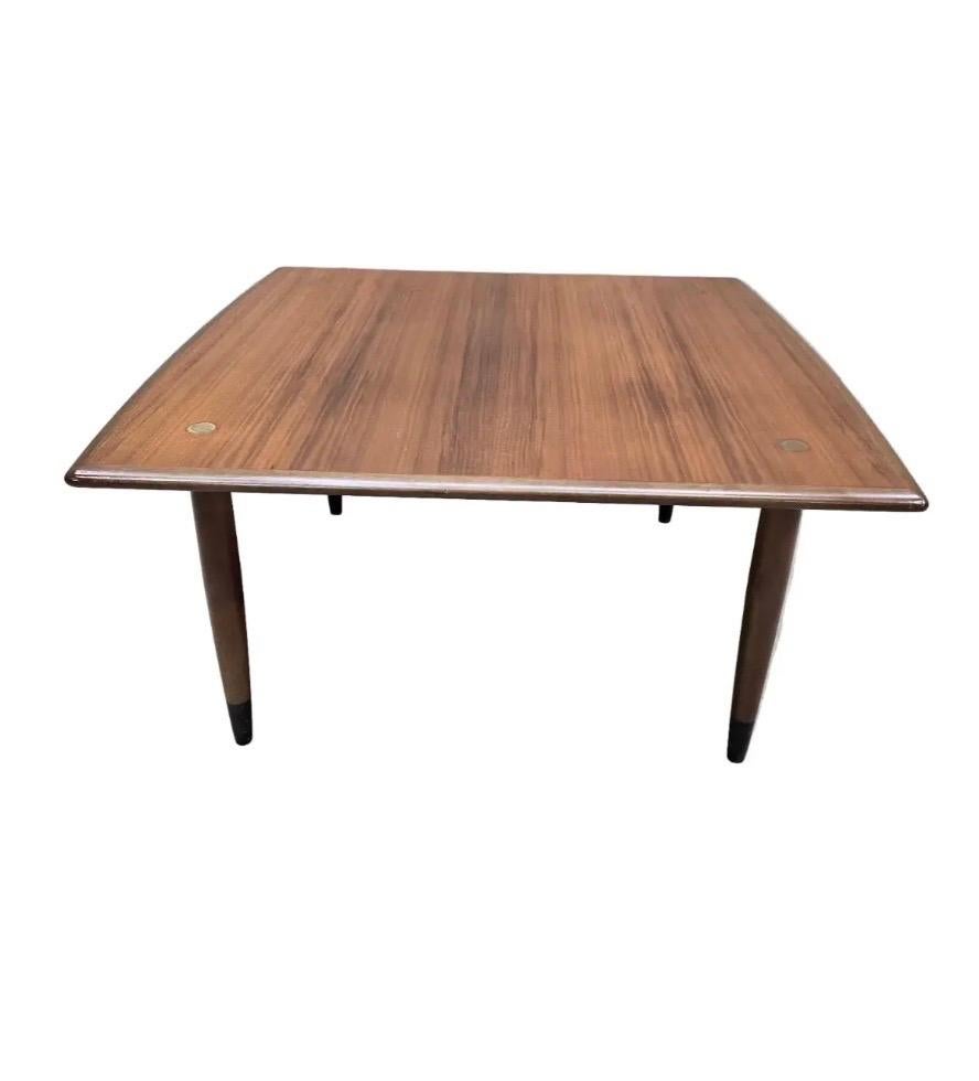 Table basse en teck suédois moderne du milieu du siècle par Dux en vente 3