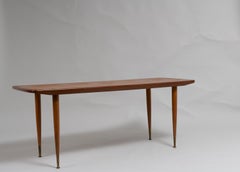 Mid-Century Modern Swedish Teak Coffee Table