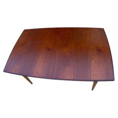 Mid Century Modern Swedish teak Dining table with 2 leaves