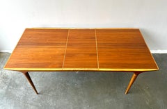 Mid Century Modern Swedish Teak Extendable Dining Table by Svante Skogh, Sweden