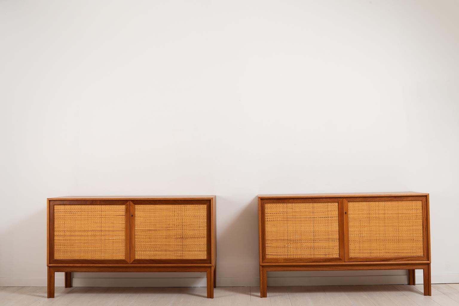 20th Century Mid-Century Modern Swedish Teak Sideboards by Alf Svensson