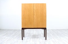 Mid-Century Modern Swedish Two-Tone Cabinet by Ferd Lundquist