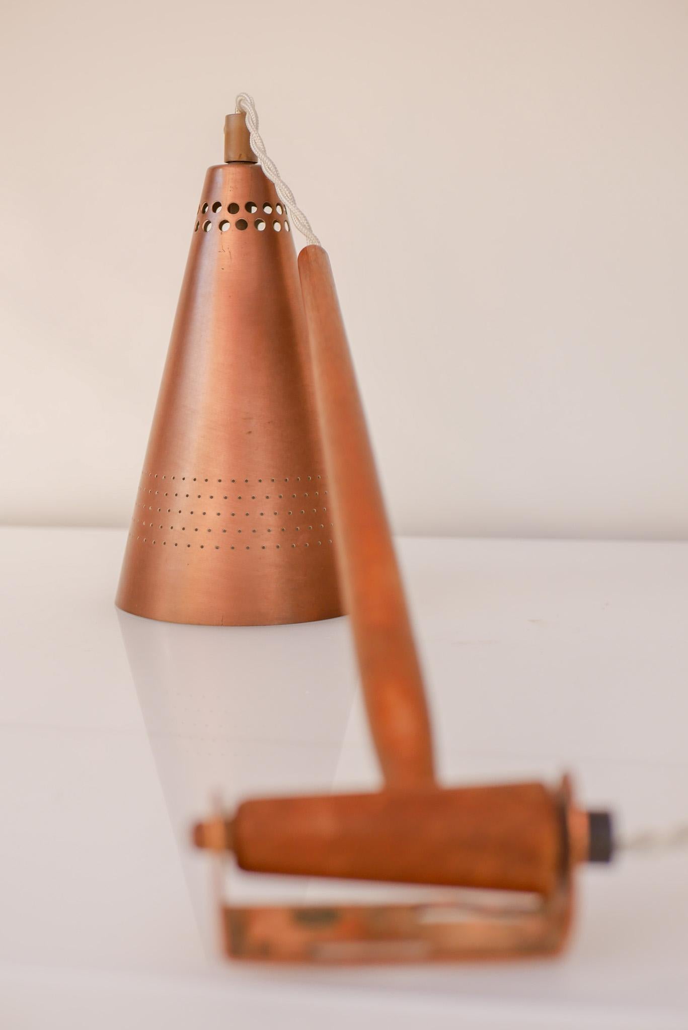 Mid-Century Modern Swedish Wall Lamp  or sconce by Hans Agne Jakobsson, Markaryd 12