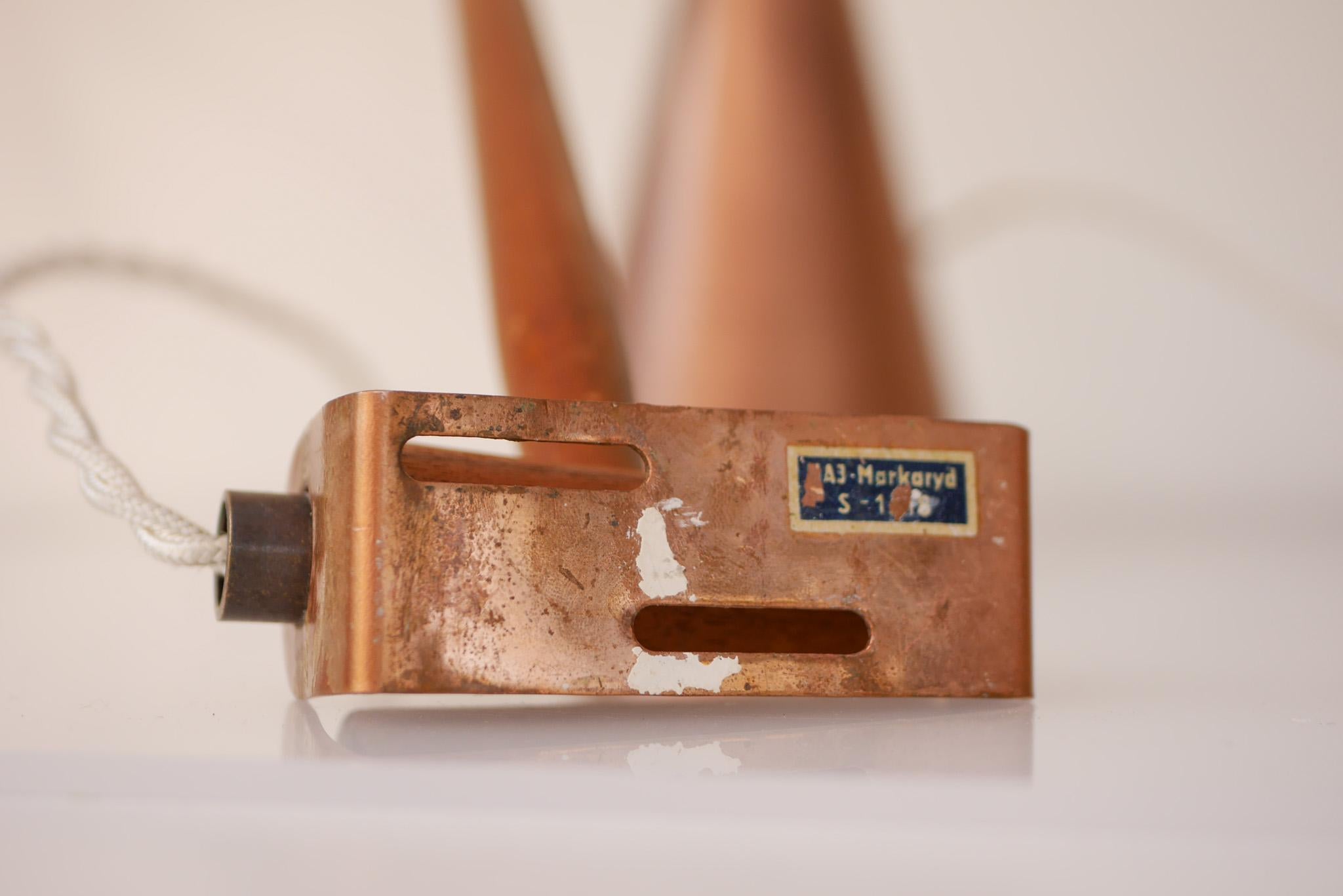 Mid-Century Modern Swedish Wall Lamp  or sconce by Hans Agne Jakobsson, Markaryd 4