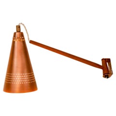 Mid-Century Modern Swedish Wall Lamp  or sconce by Hans Agne Jakobsson, Markaryd