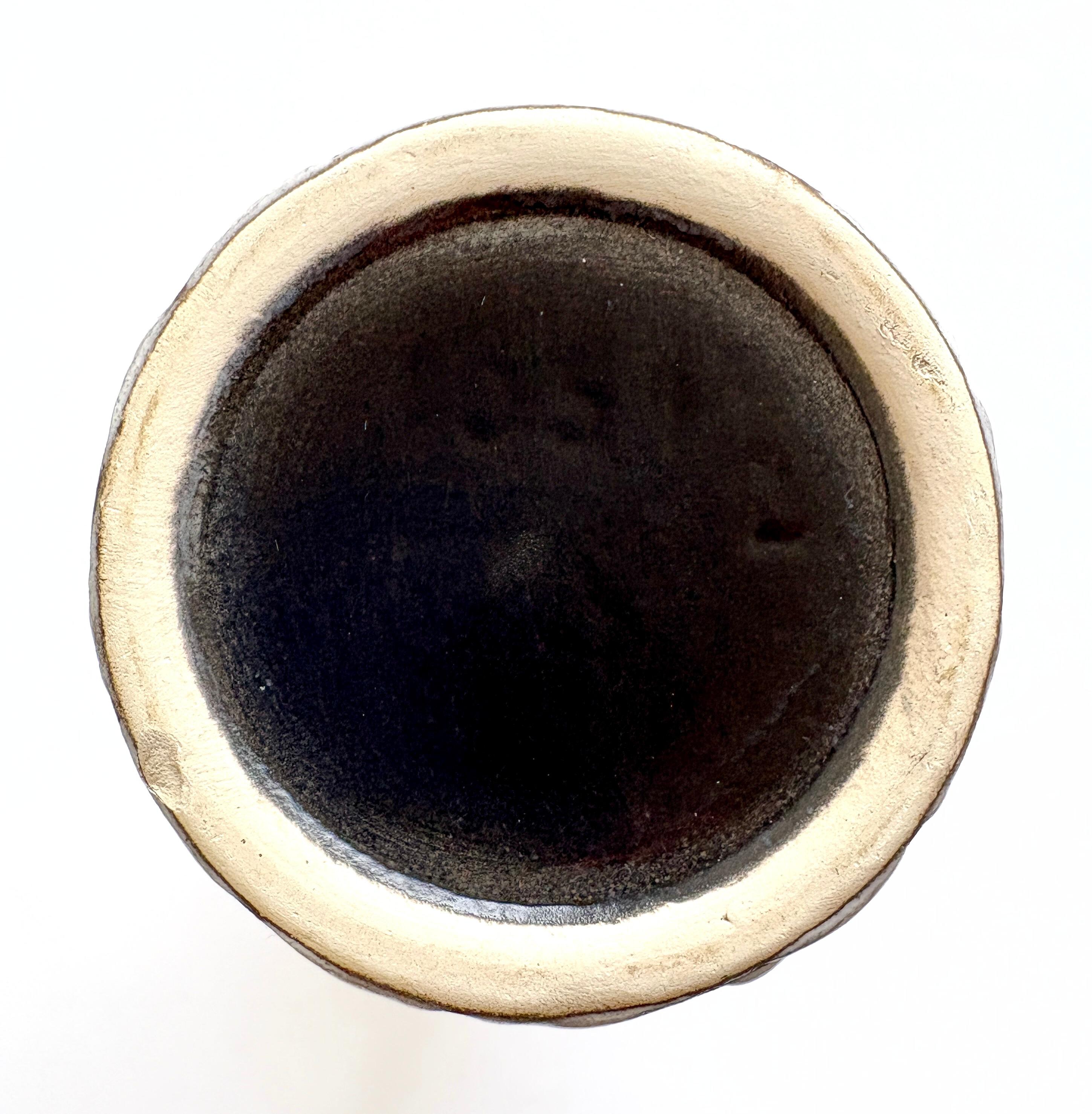 Cotto Vaso di terracotta svizzero della metà del secolo scorso di Ziegler Schaffhausen in vendita