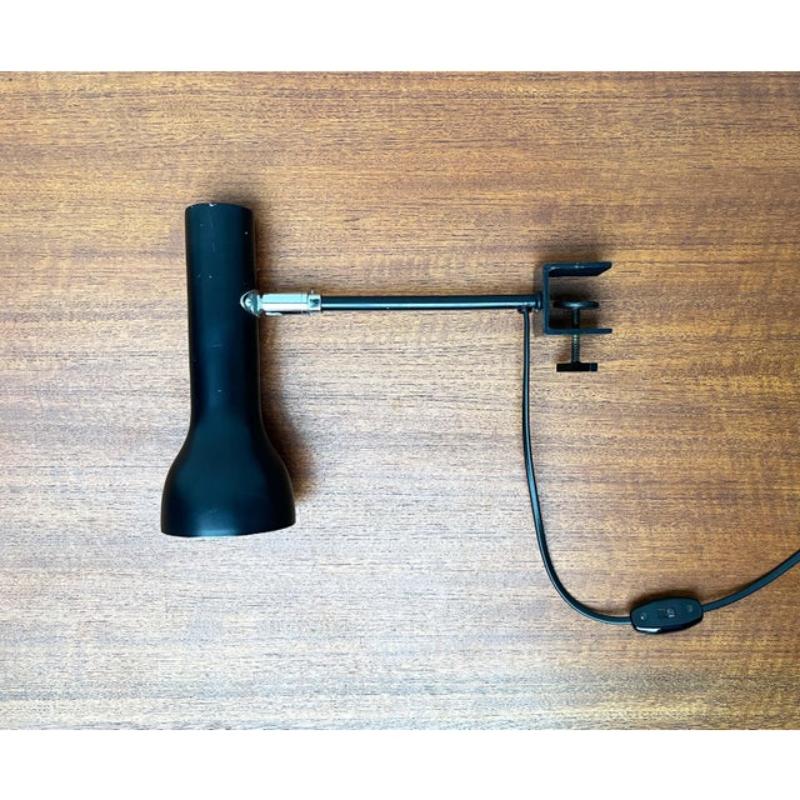 Lámpara de sobremesa de pinza minimalista suiza de mediados de siglo, equipo SLZ, años 60 en venta 4