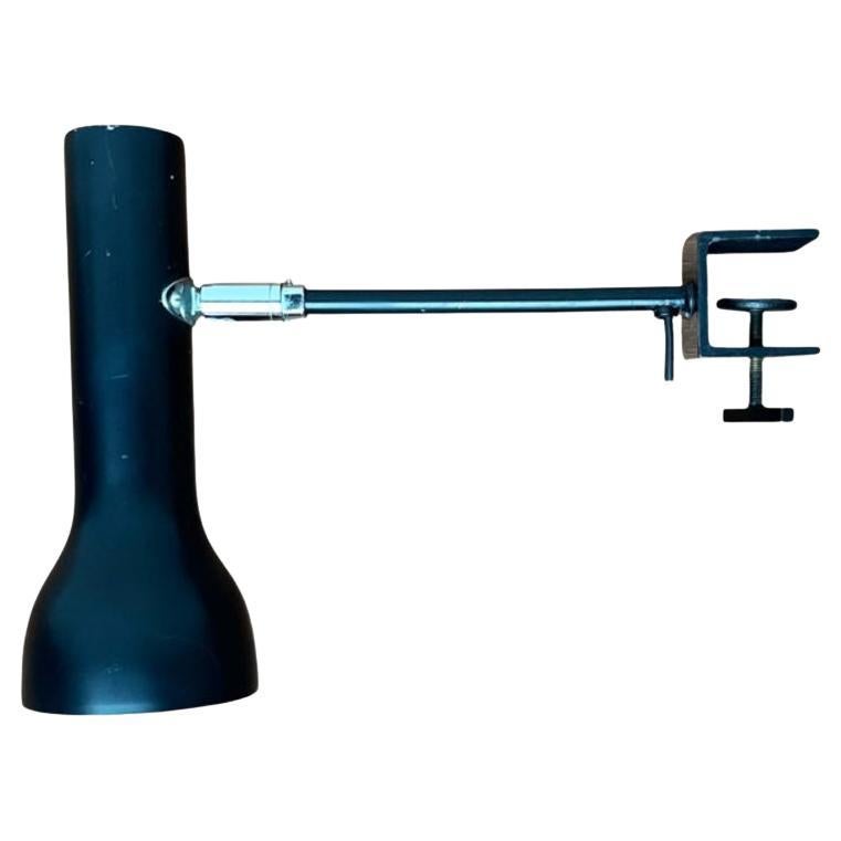 Mid-Century Modern Swiss Minimalist Clamp Table Lamp by SLZ Team, 1960s
