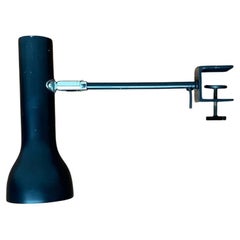 Mid-Century Modern Swiss Minimalist Clamp Table Lamp by SLZ Team, 1960s