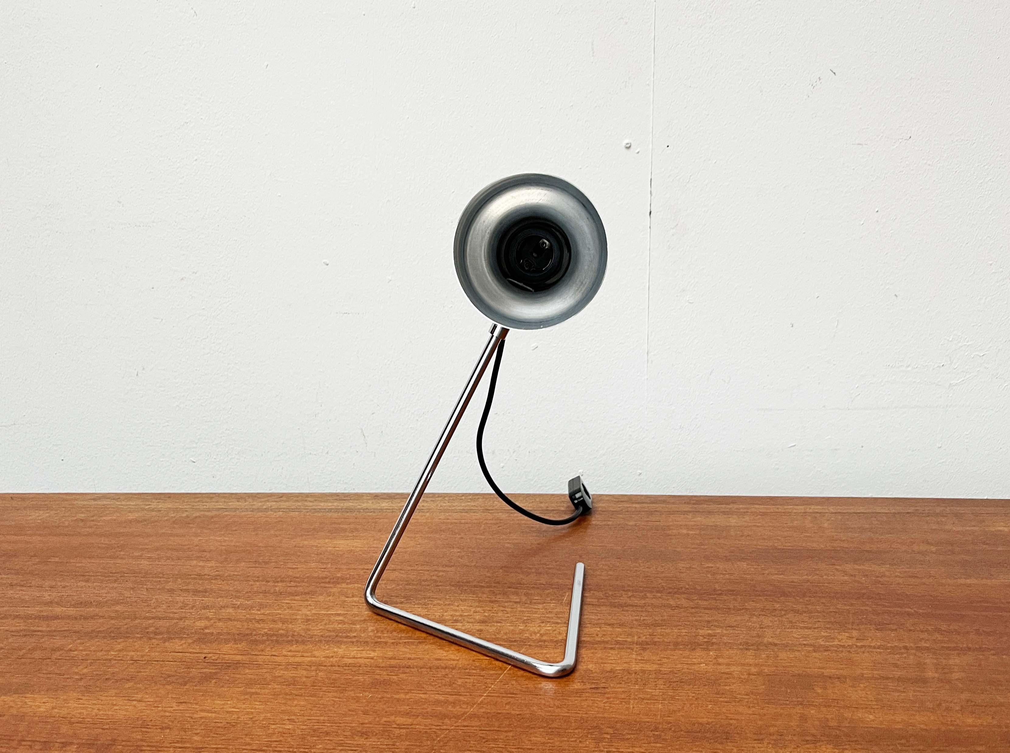 Mid-Century Modern Swiss Minimalist Table Lamp, 1960s For Sale 8