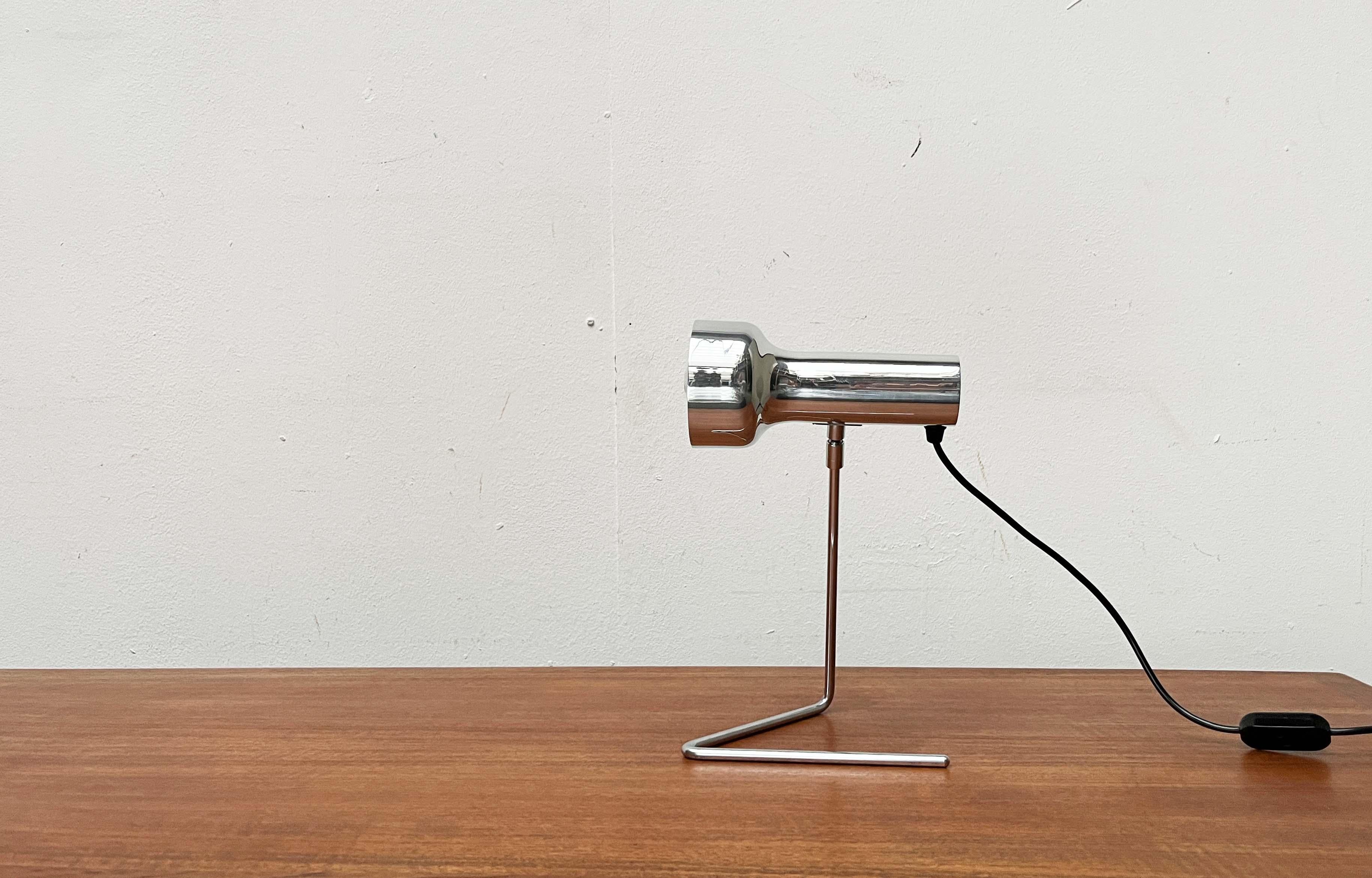 Mid-Century Modern Swiss Minimalist Table Lamp, 1960s For Sale 13