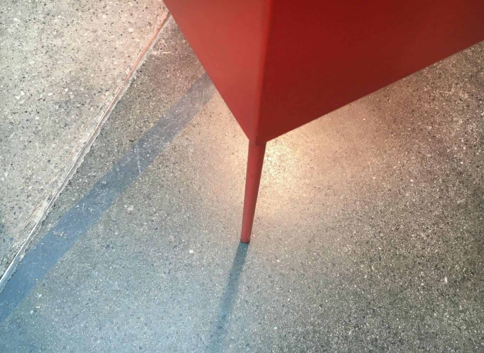 Lampada da terra a cubo T-267 di Modern Age svizzera del metà secolo, Carl Moor, BAG Turgi in vendita 1