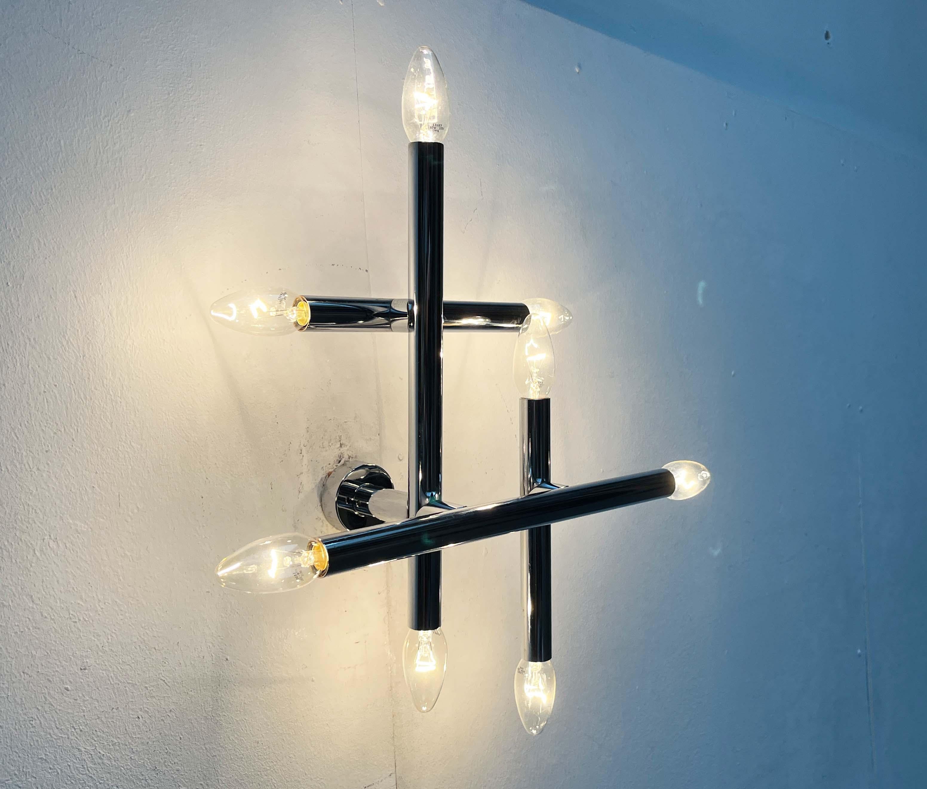 Lámpara de Pared de la Era Espacial Suiza Moderna de Mitad de Siglo de Temde, Suiza en venta 2