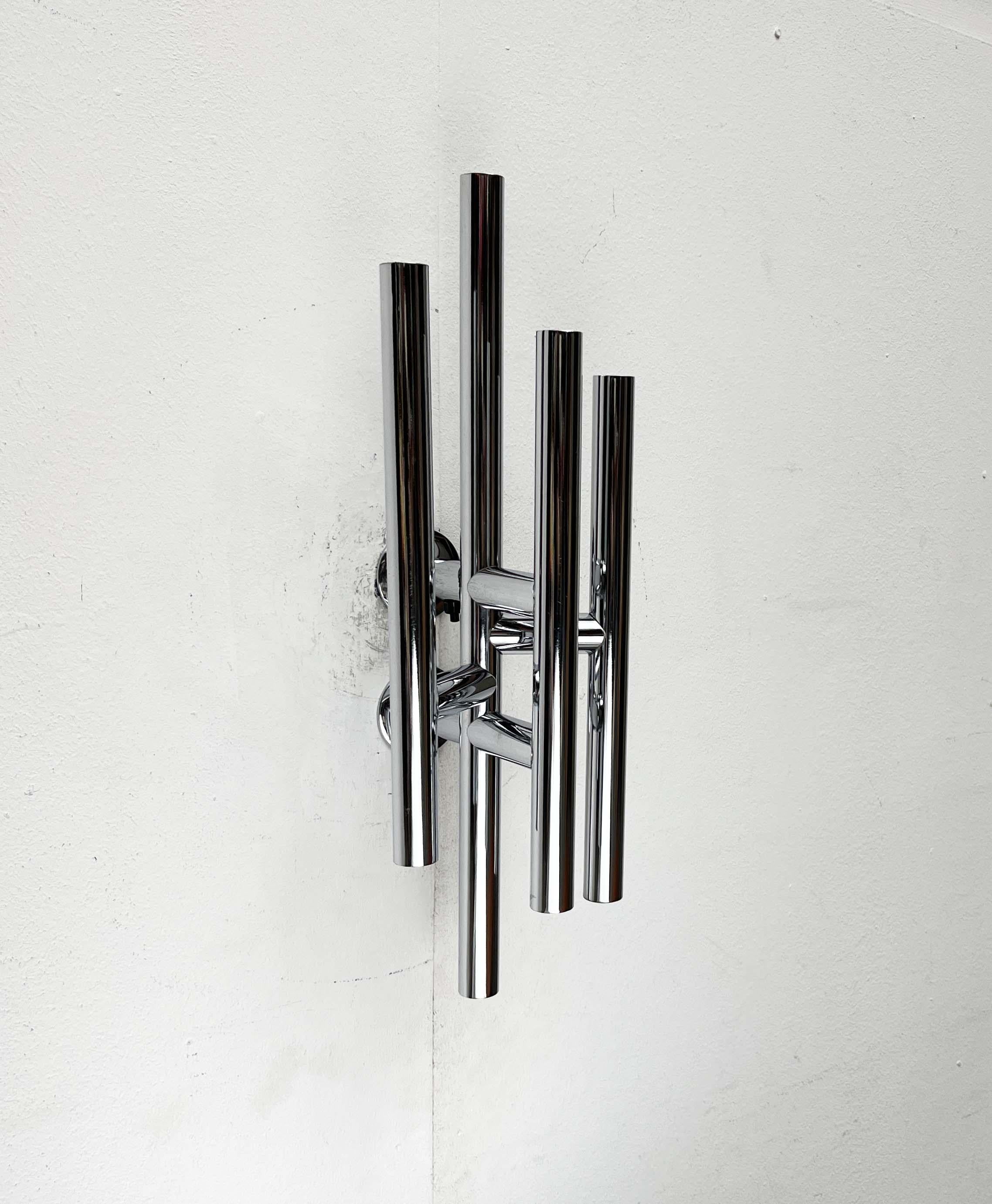 Mid-Century Modern Swiss Space Age Wall Lamp from Temde, Switzerland Moderno de mediados de siglo en venta