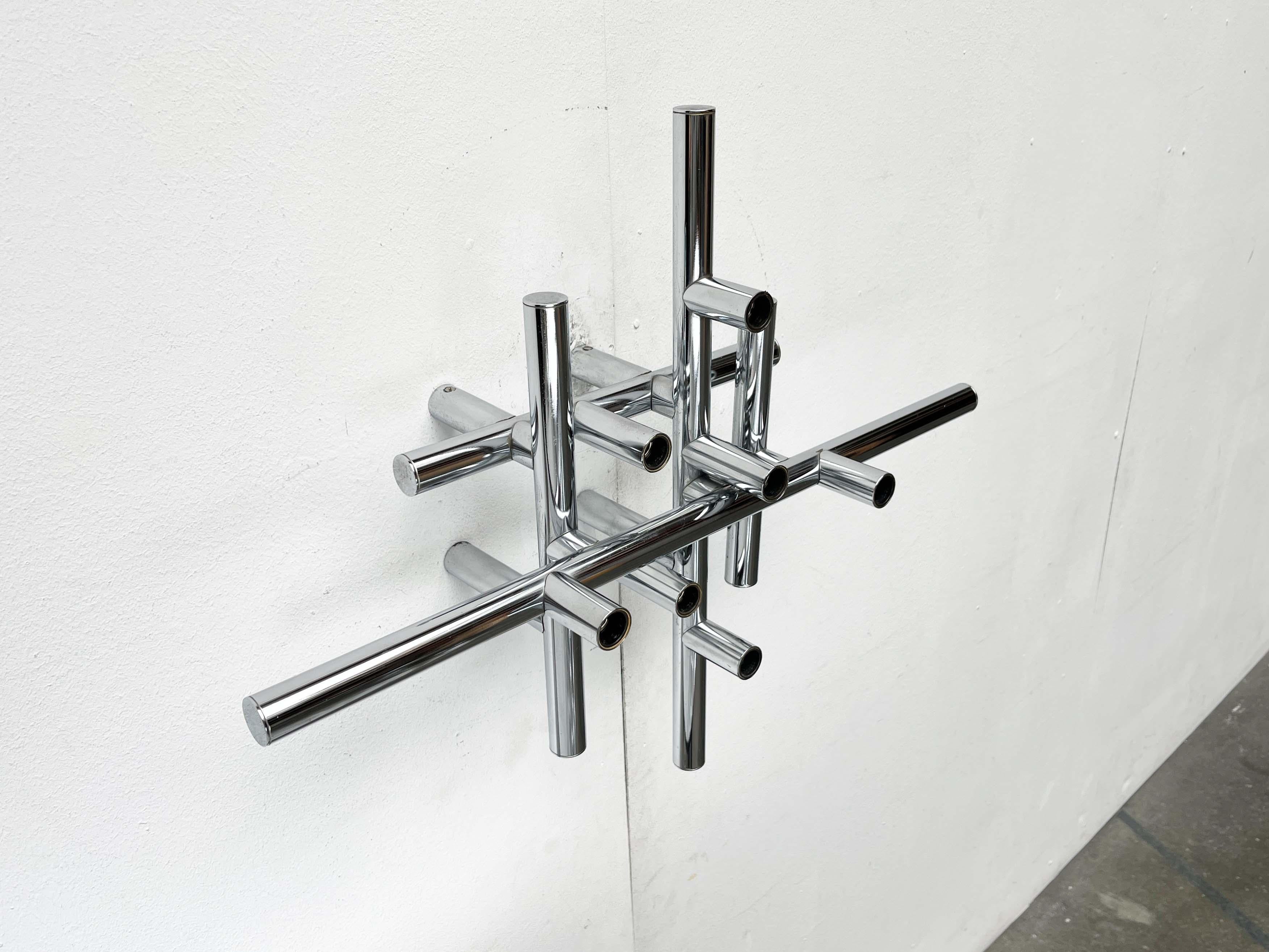 Lámpara de pared o de techo de la Modern Modern Space Age suiza de mediados de siglo de Temde, Suiza en venta 5