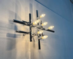 Wand- oder Deckenleuchte aus Temde, Schweiz, Mid-Century Modern, Schweizer Space Age