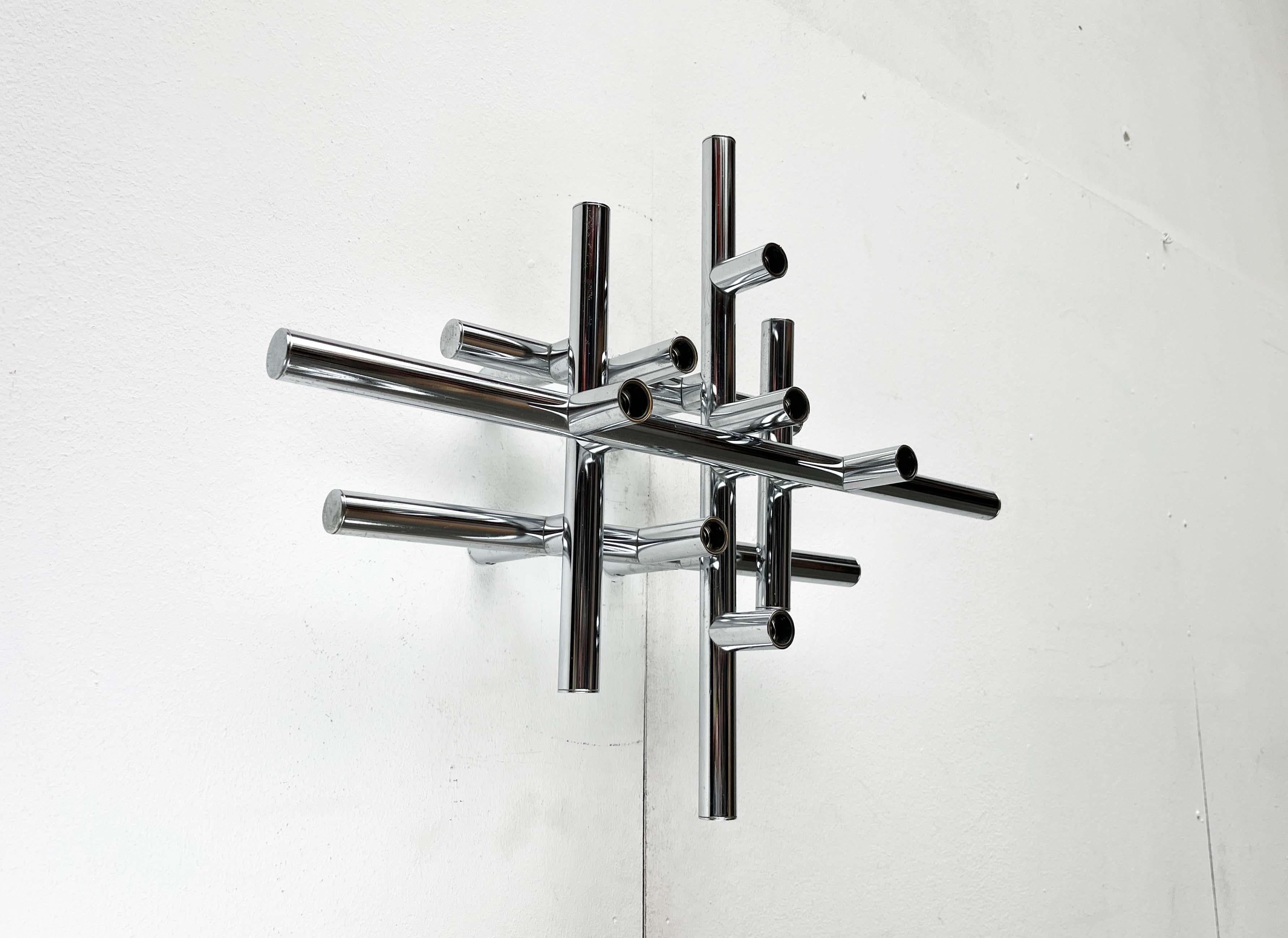 Lámpara de pared o de techo de la Modern Modern Space Age suiza de mediados de siglo de Temde, Suiza en venta 2