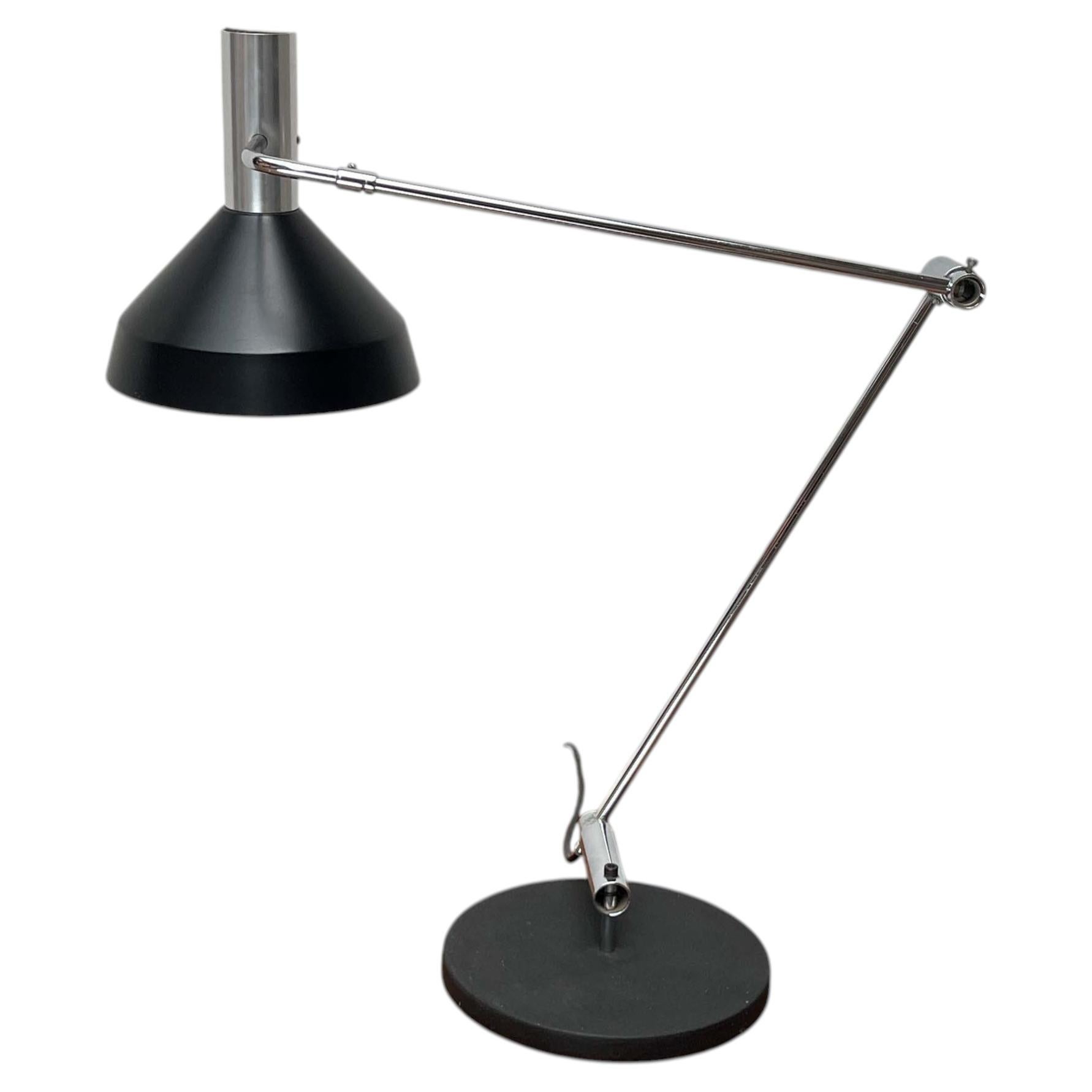 Mid-Century Modern Swiss Type 60 Minimalist Table Lamp Baltensweiler, 1950s For Sale