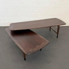 Mid-Century Modern Switchblade Coffee Table By Andre Bus For Lane Acclaim