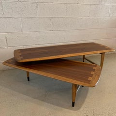 Mid-Century Modern Switchblade Coffee Table by Lane Acclaim