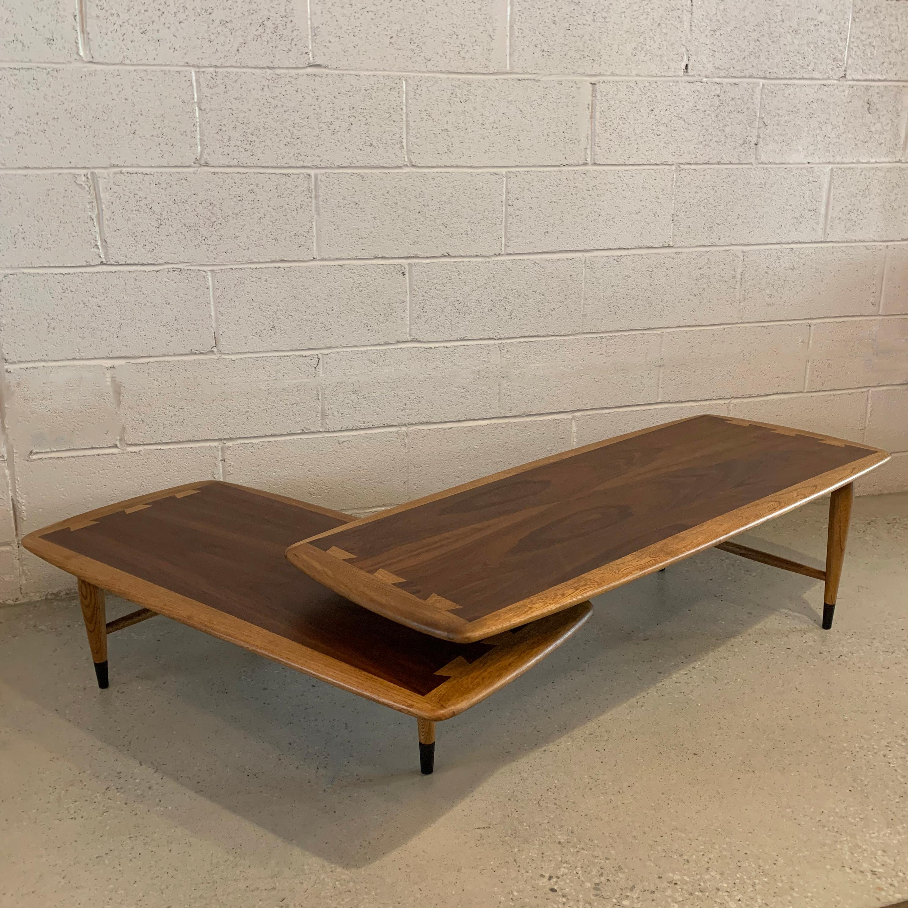 20th Century Mid-Century Modern Switchblade Coffee Table by Lane Acclaim
