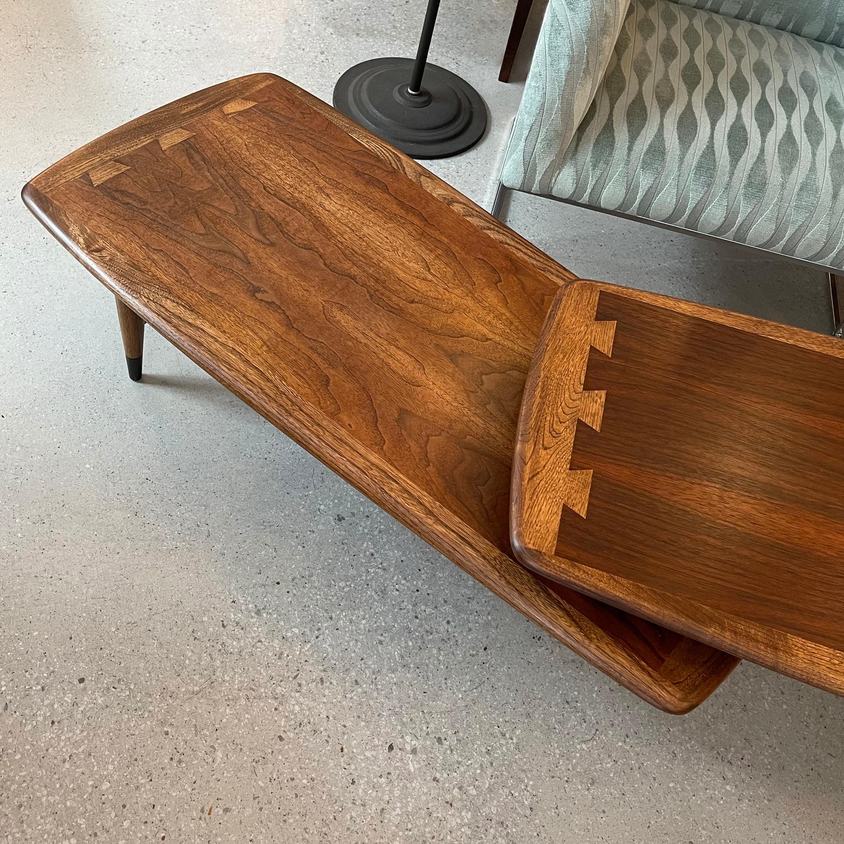 20th Century Mid-Century Modern Switchblade Coffee Table by Lane Acclaim