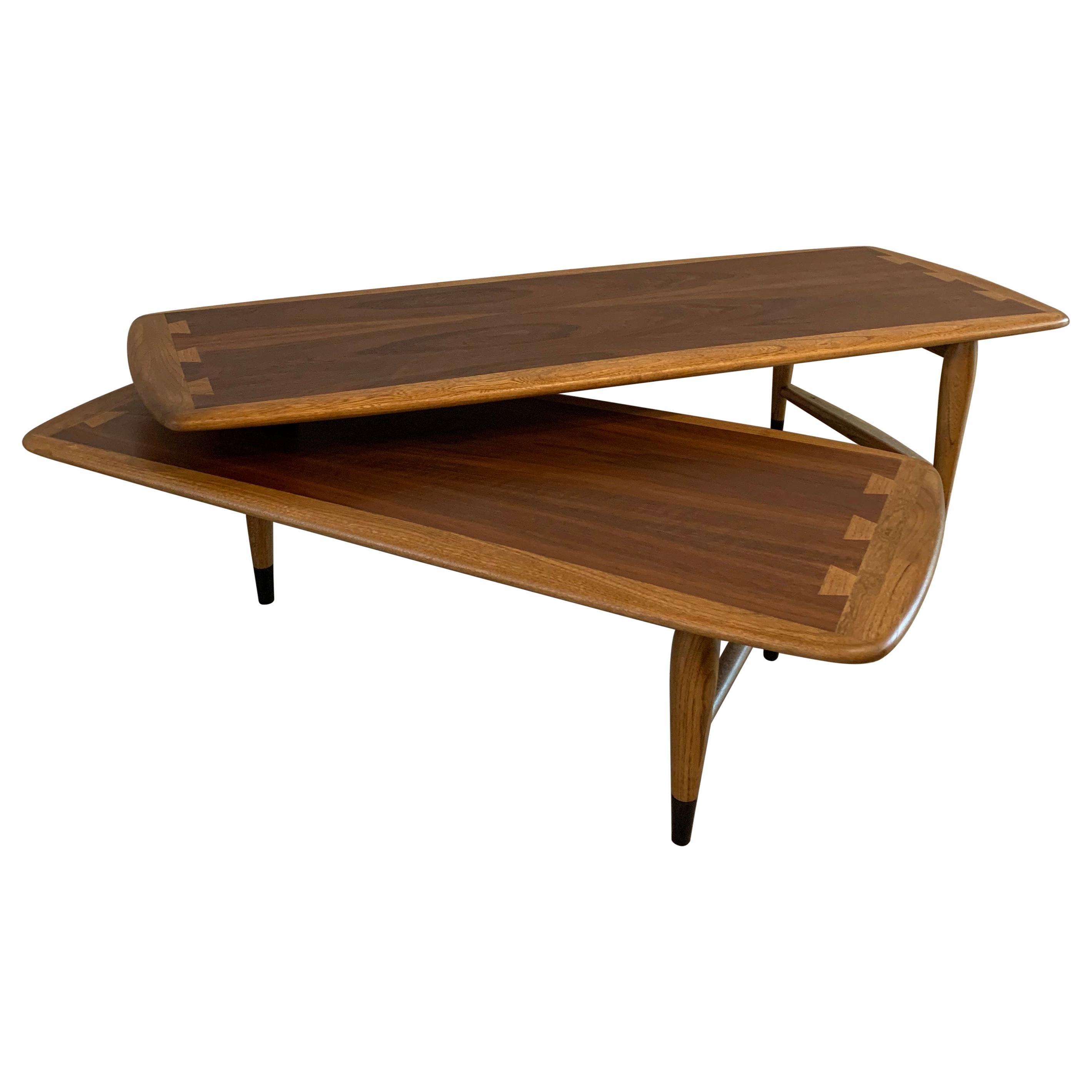 Mid-Century Modern Switchblade Coffee Table by Lane Acclaim