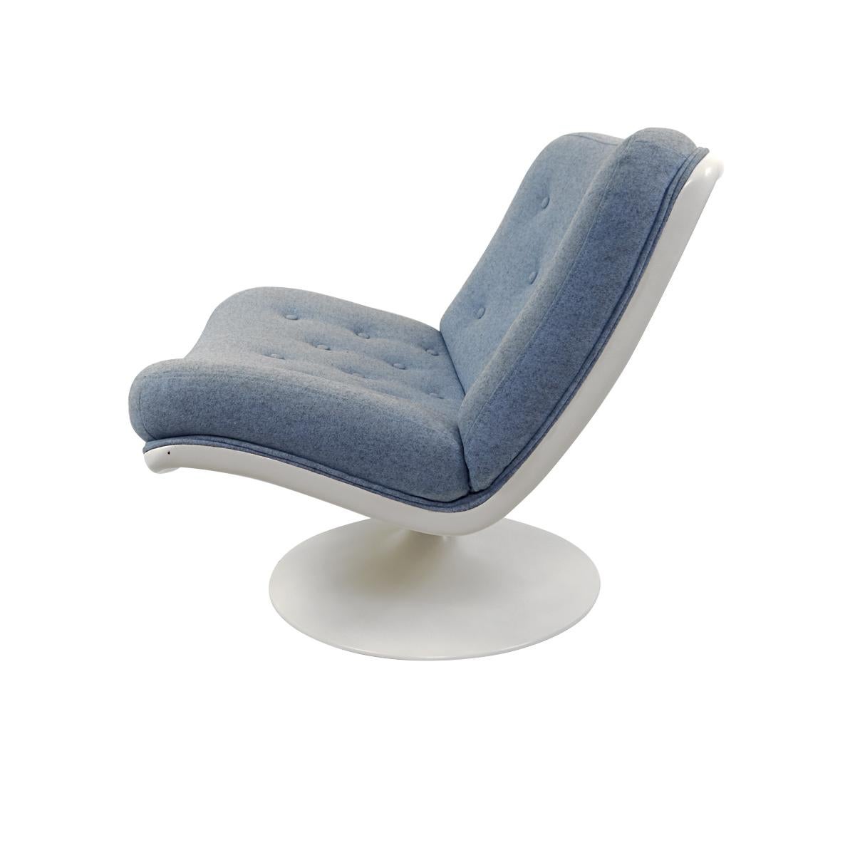 Dutch Mid-Century Modern Swivel Chair 508 by Geoffrey Harcourt for Artifort