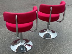 Sedie girevoli di metà secolo di Börje Johanson per Johanson Design, set da 2