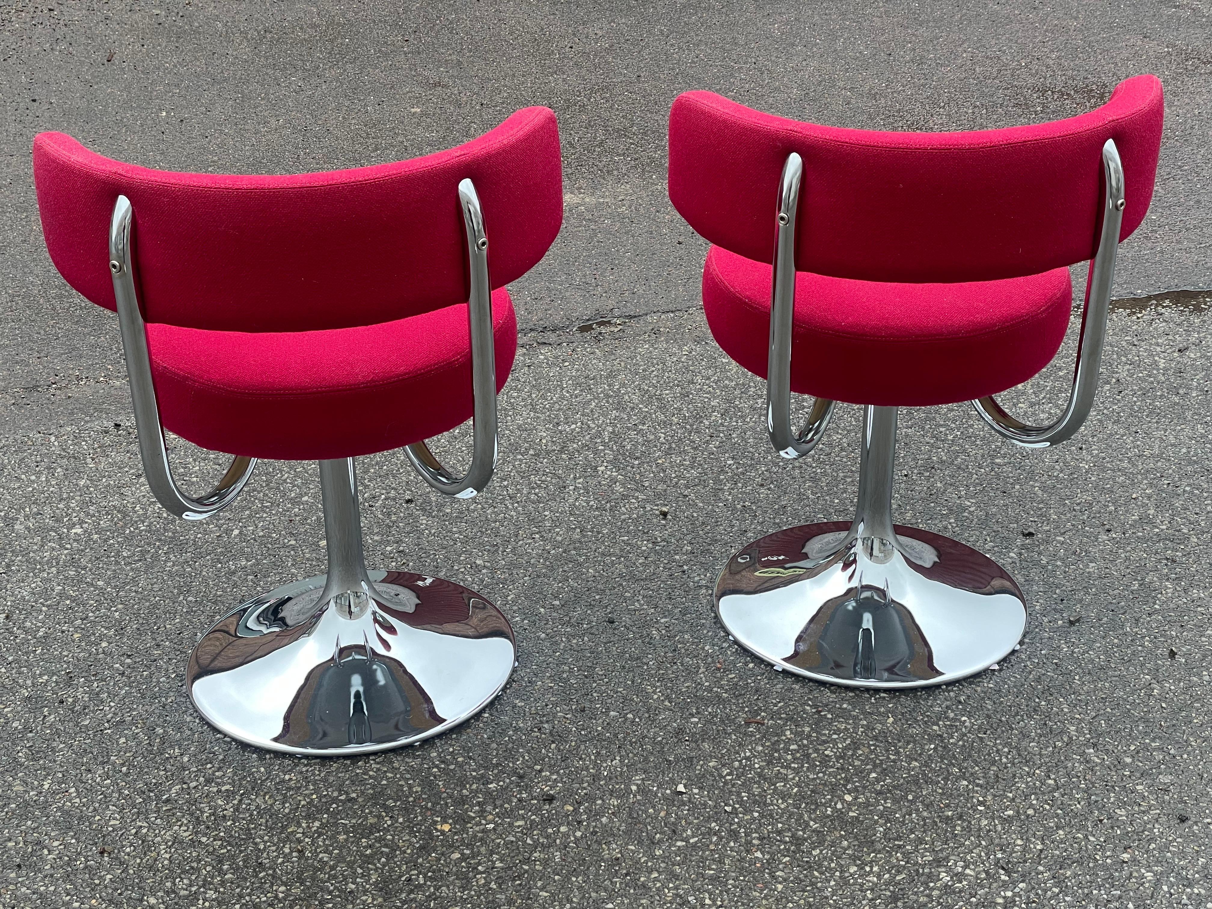 Sedie girevoli di metà secolo di Börje Johanson per Johanson Design, set da 2 in vendita 1