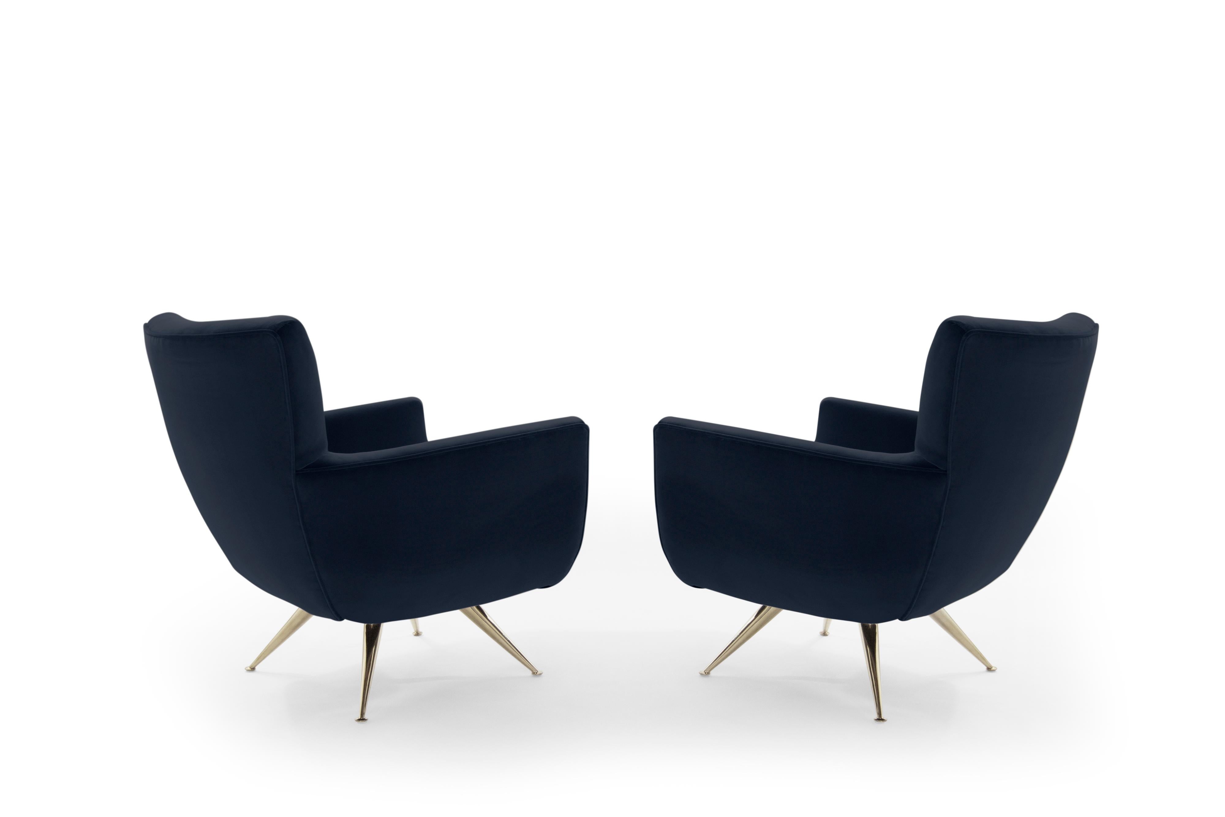 navy swivel chairs