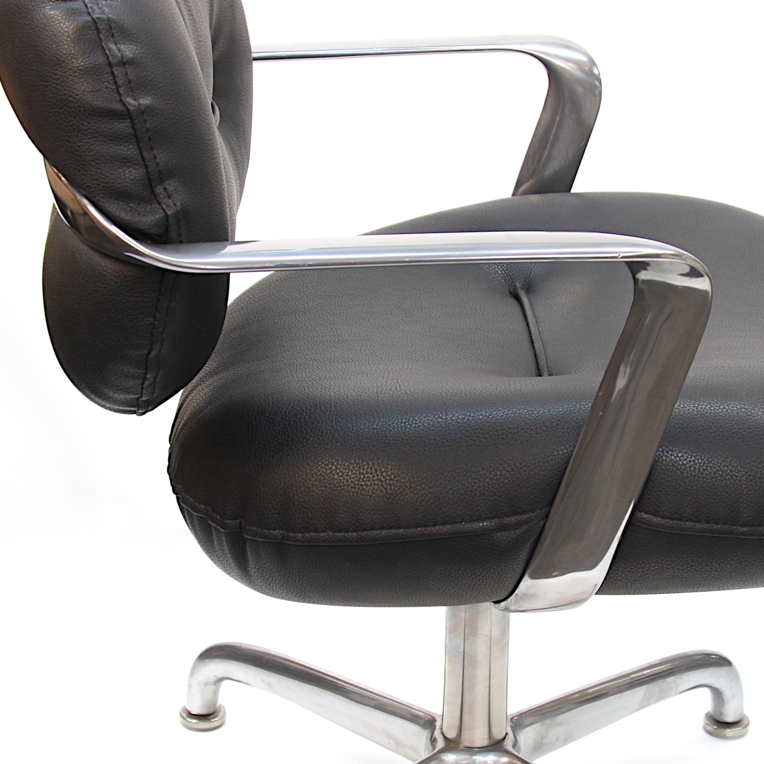 Mid-Century Modern Swivel Desk Chair by Andrew Morrison & Bruce Hannah for Knoll 1