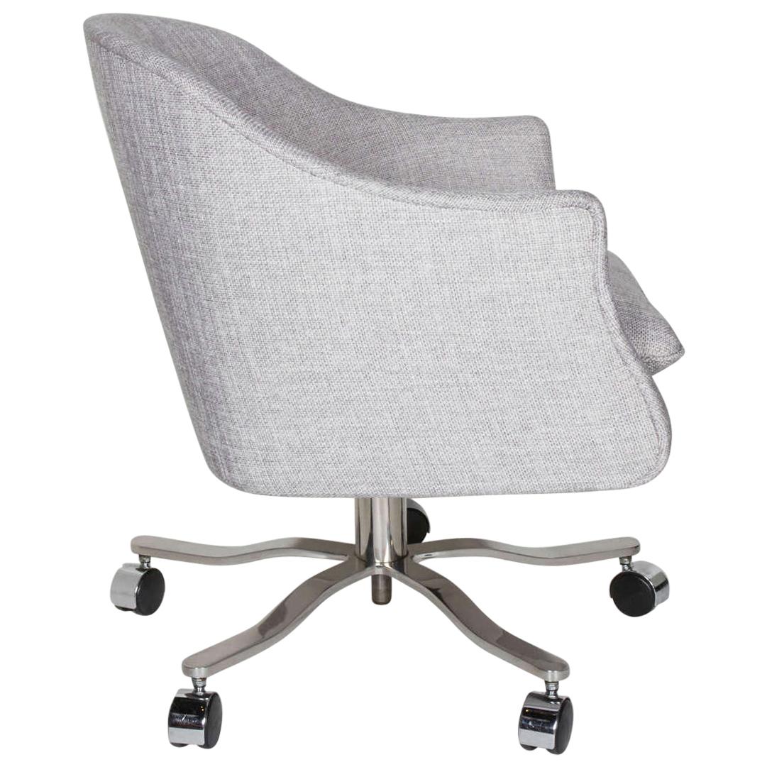 Mid-Century Modern Swivel Desk Chair Designed by Ward Bennett