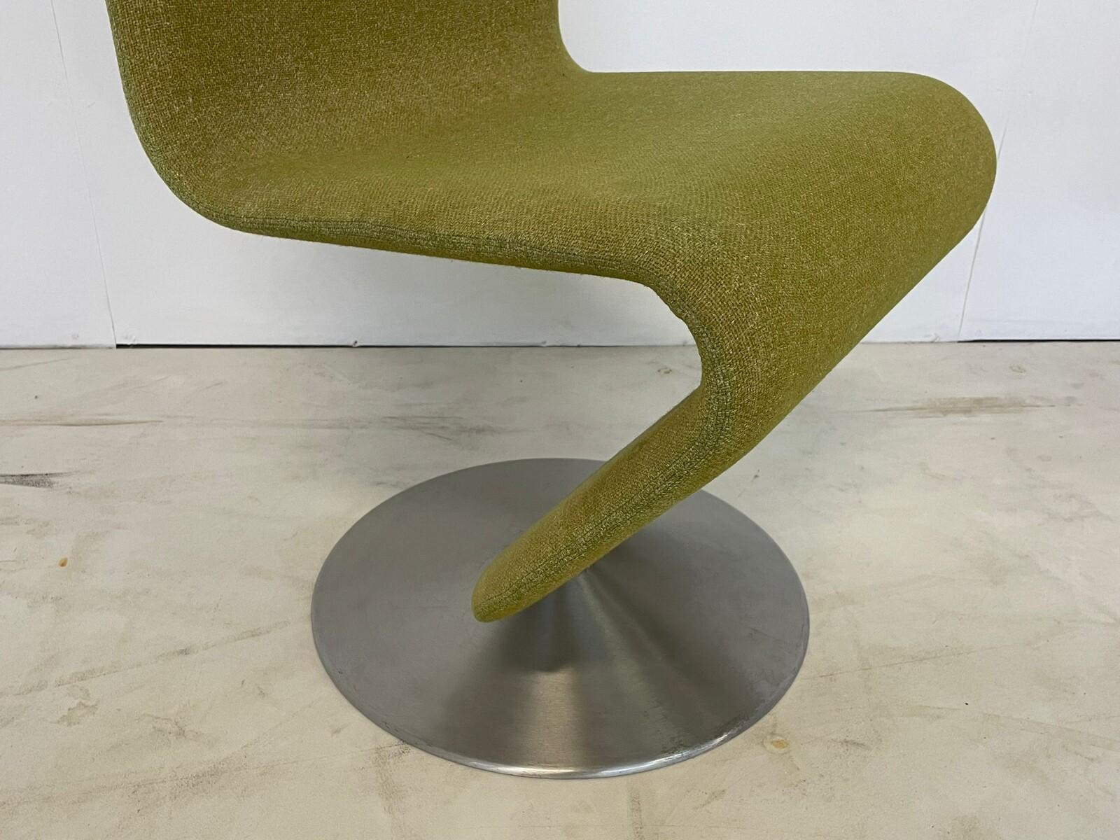 Moderner Mid-Century-Stuhl „system 123“ von Verner Panton, Dänemark, 1973 im Angebot 5