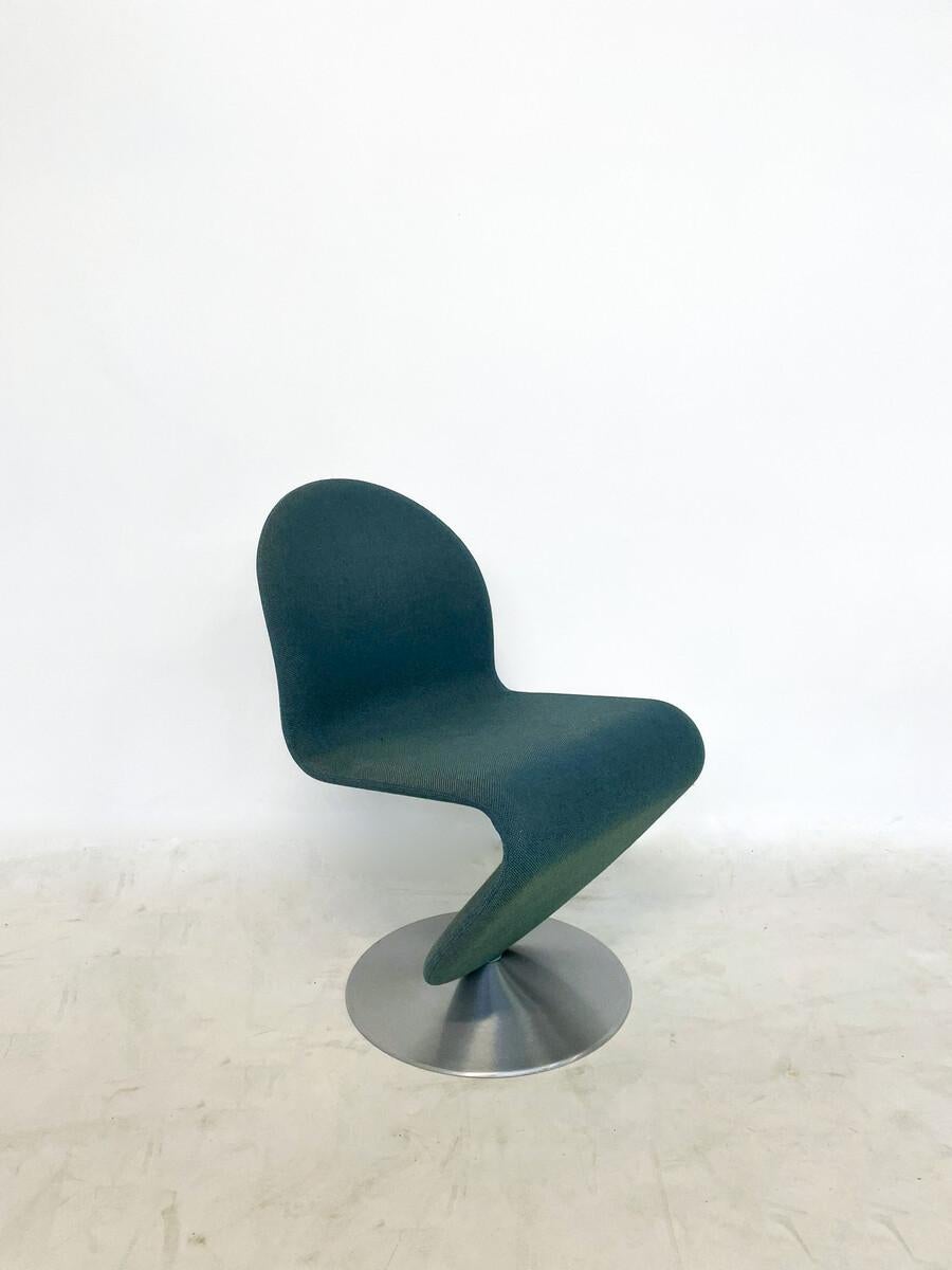 Mid-Century Modern 'System 123' Chair by Verner Panton, Denmark,1973.