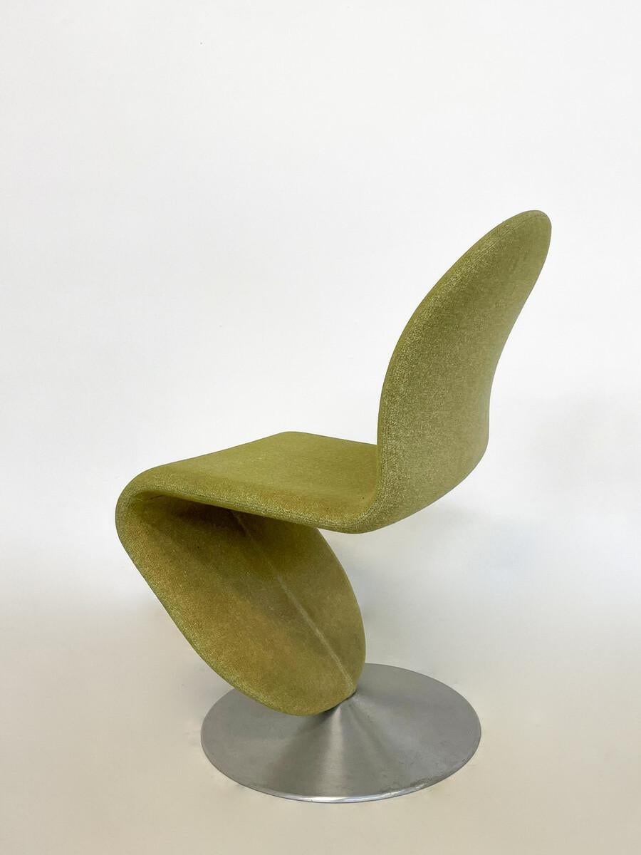 Mid-Century Modern 'System 123' Chair by Verner Panton, Denmark, 1973.