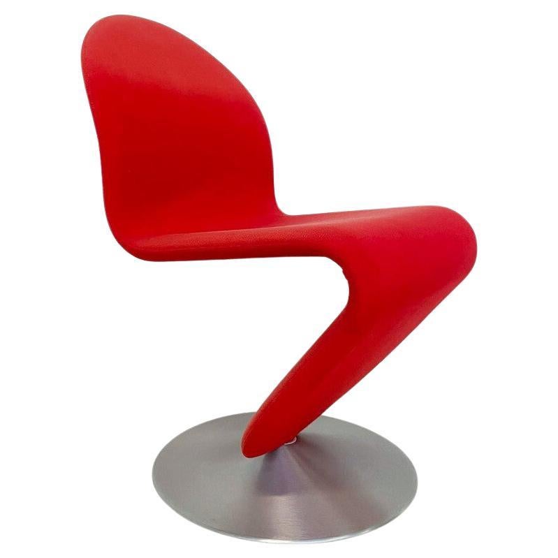 Moderner Mid-Century-Stuhl „system 123“ von Verner Panton, Dänemark, 1973