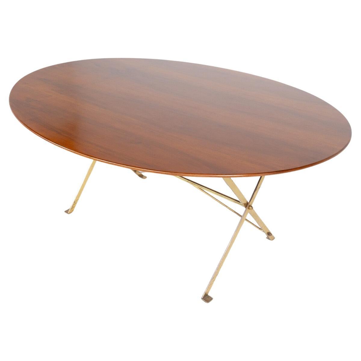 Moderner T3 Cavalletto Esstisch von Luigi Caccia Dominioni aus der Jahrhundertmitte im Angebot