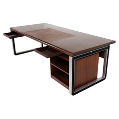 Vintage Mid-Century Modern T333 Desk by Oslvado Borsani and Eugenio Gerli for Tecno