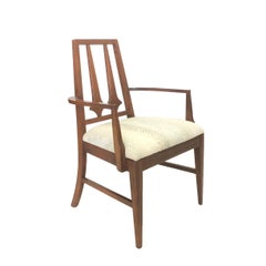 Mid-Century Modern Table and Six Chairs in the Brasilia Style