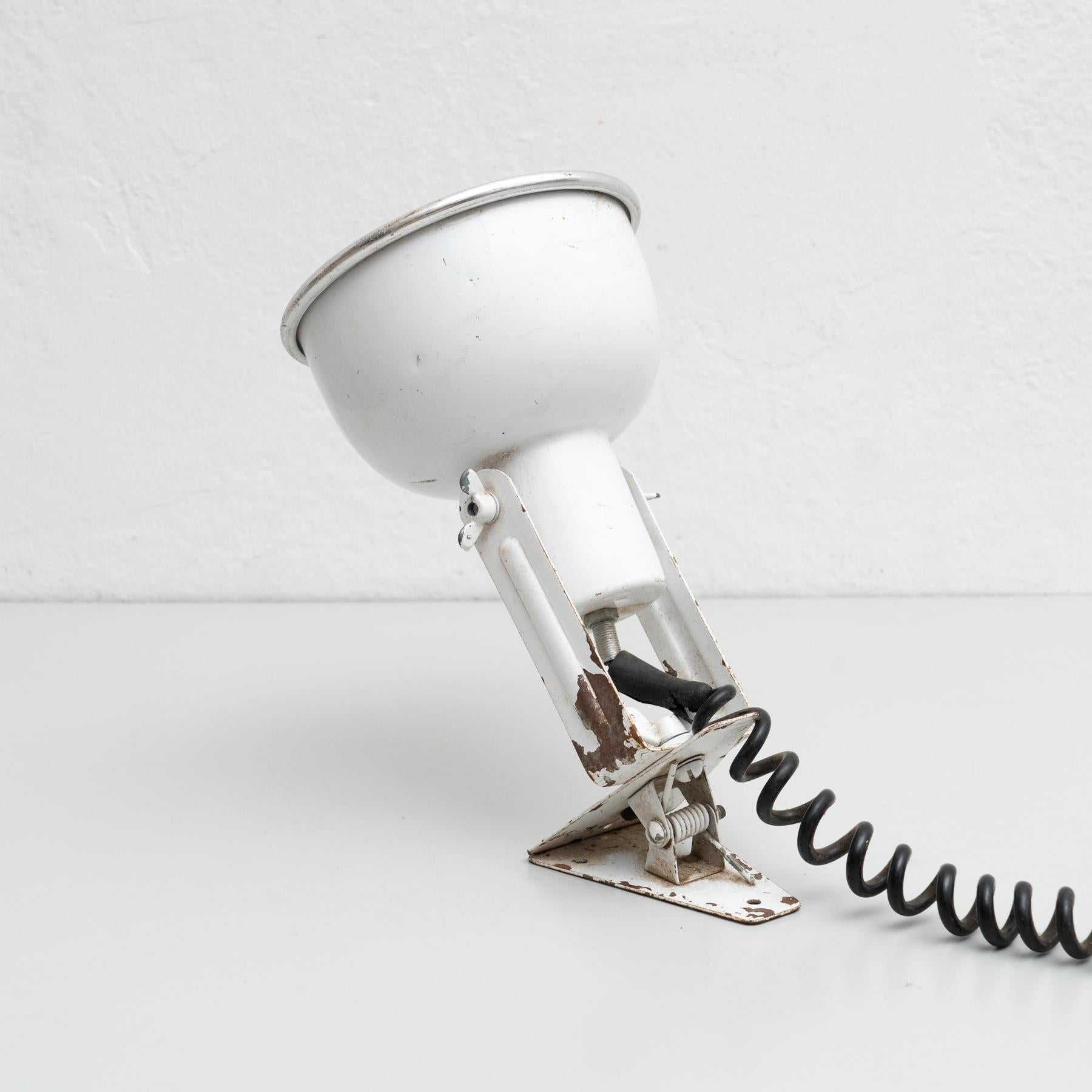 French Mid-Century Modern Table Clip Lamp, circa 1960 For Sale