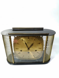 Mid-Century Modern Table Clock, by Atlanta, 1950s