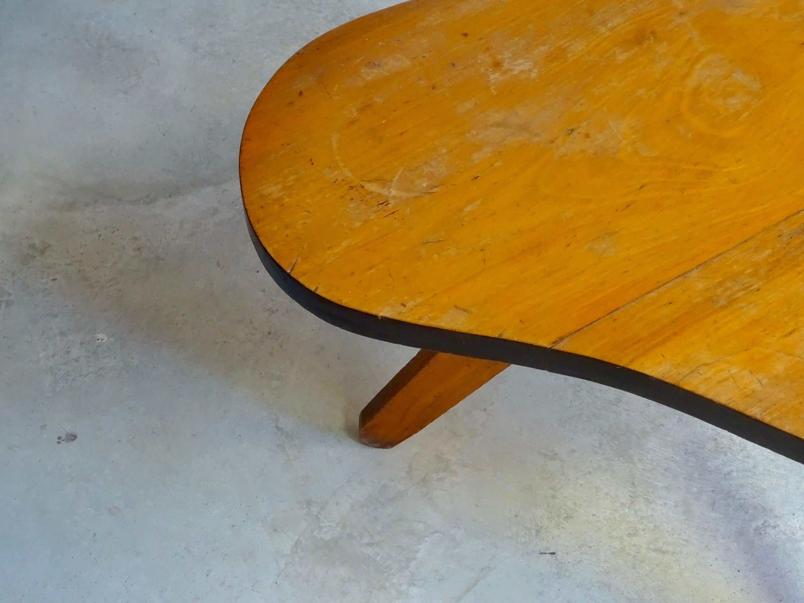 Brazilian Mid-Century Modern Table Designed by Zanine Caldas, Brazil, 1950s For Sale