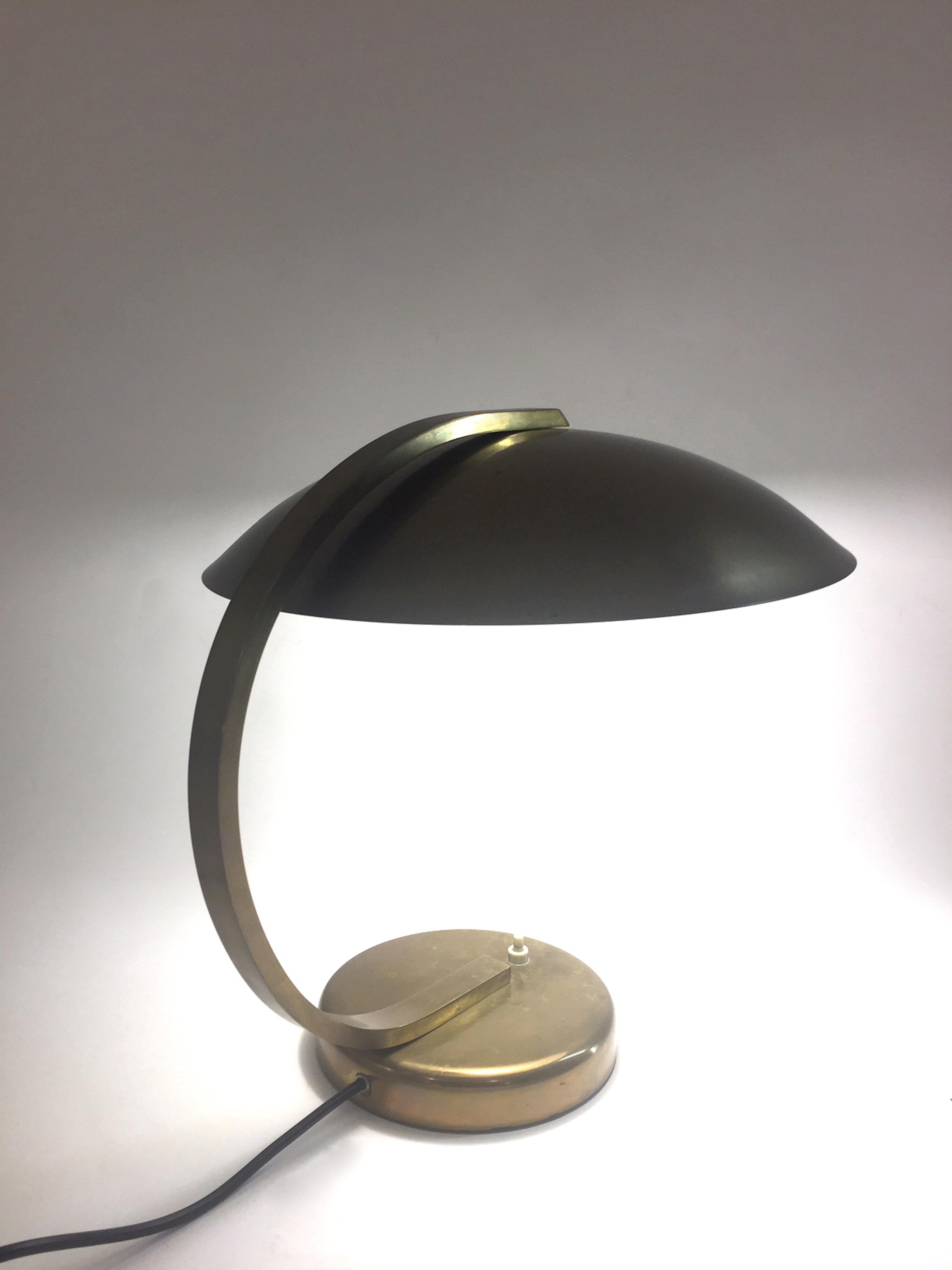 Mid-Century Modern Table Lamp, 1940s 1