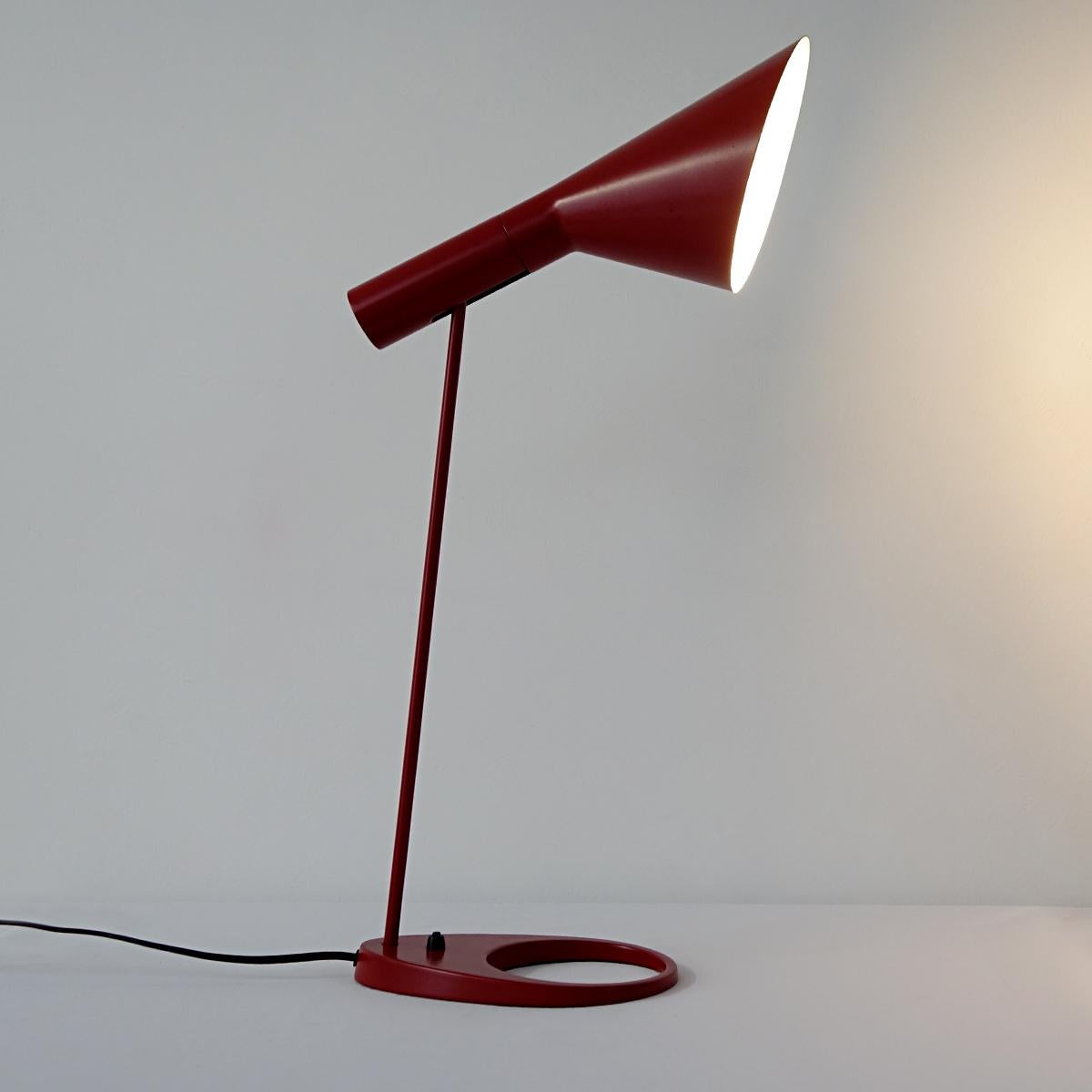 Mid-Century Modern Table Lamp AJ by Arne Jacobsen for Louis Poulsen 9