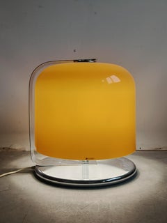 Mid Century Modern Tischleuchte "Alvise" von Harvey Guzzini für Meblo